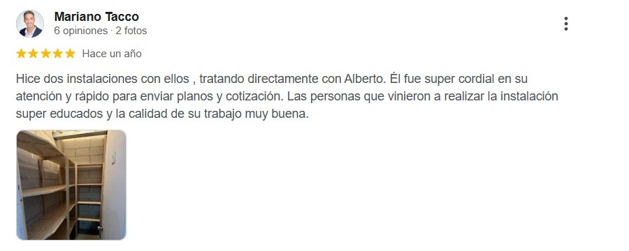 Reseña de cliente 4